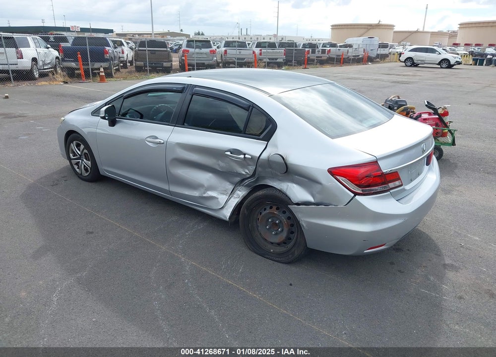 2013 HONDA CIVIC VIN: 2HGFB2F51DH568666