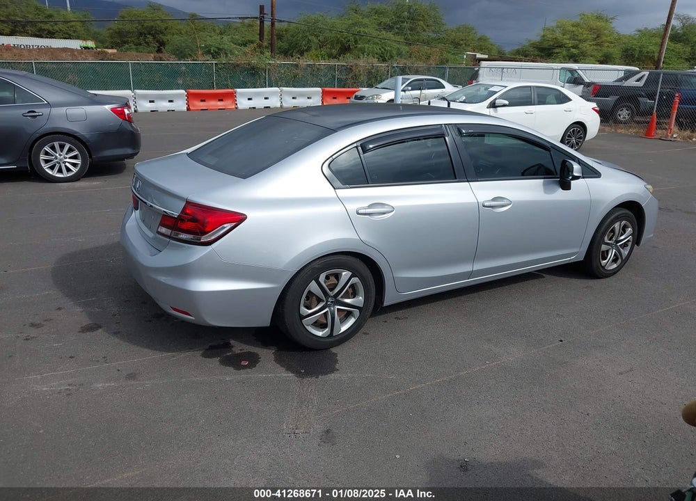 2013 HONDA CIVIC VIN: 2HGFB2F51DH568666