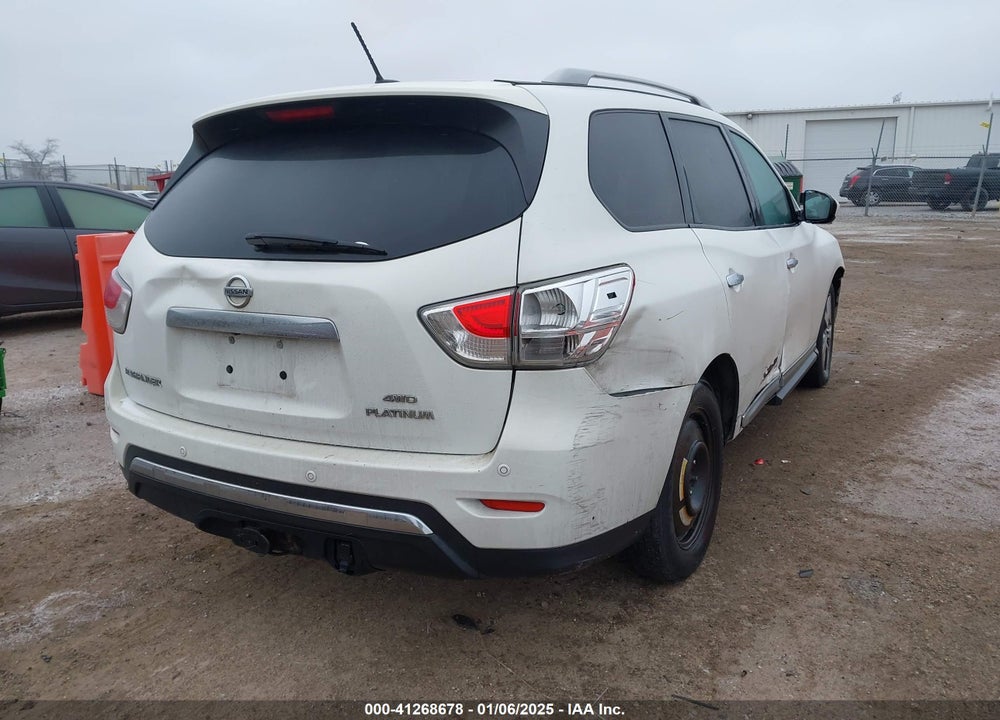 2013 NISSAN PATHFINDER PLATINUM VIN: 5N1AR2MM8DC684640