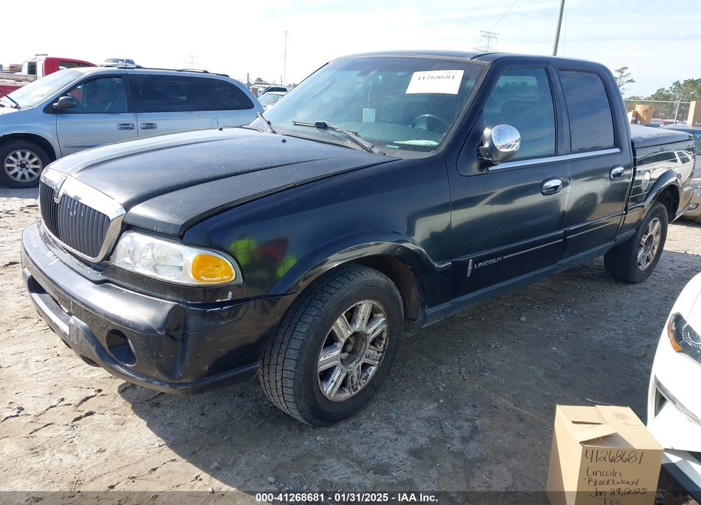 2002 LINCOLN BLACKWOOD VIN: 5LTEW05A52KJ01819