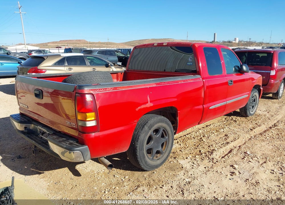 2003 GMC SIERRA 1500 SLE VIN: 2GTEC19V931242215