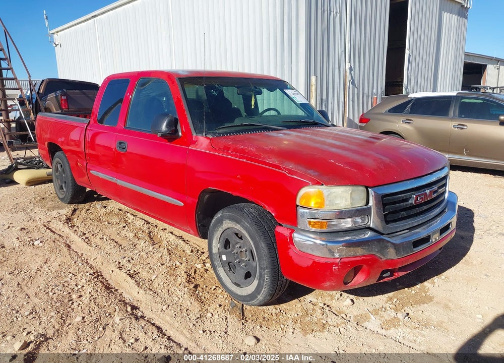 2003 GMC SIERRA 1500 SLE VIN: 2GTEC19V931242215