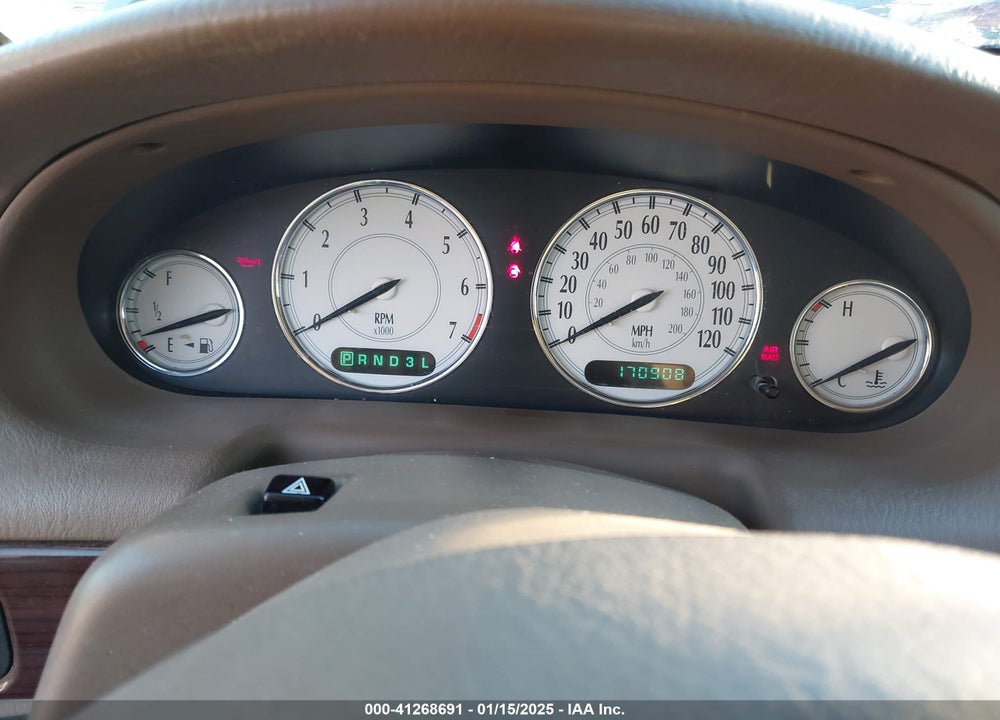 1999 CHRYSLER LHS VIN: 2C3HC56G7XH761422