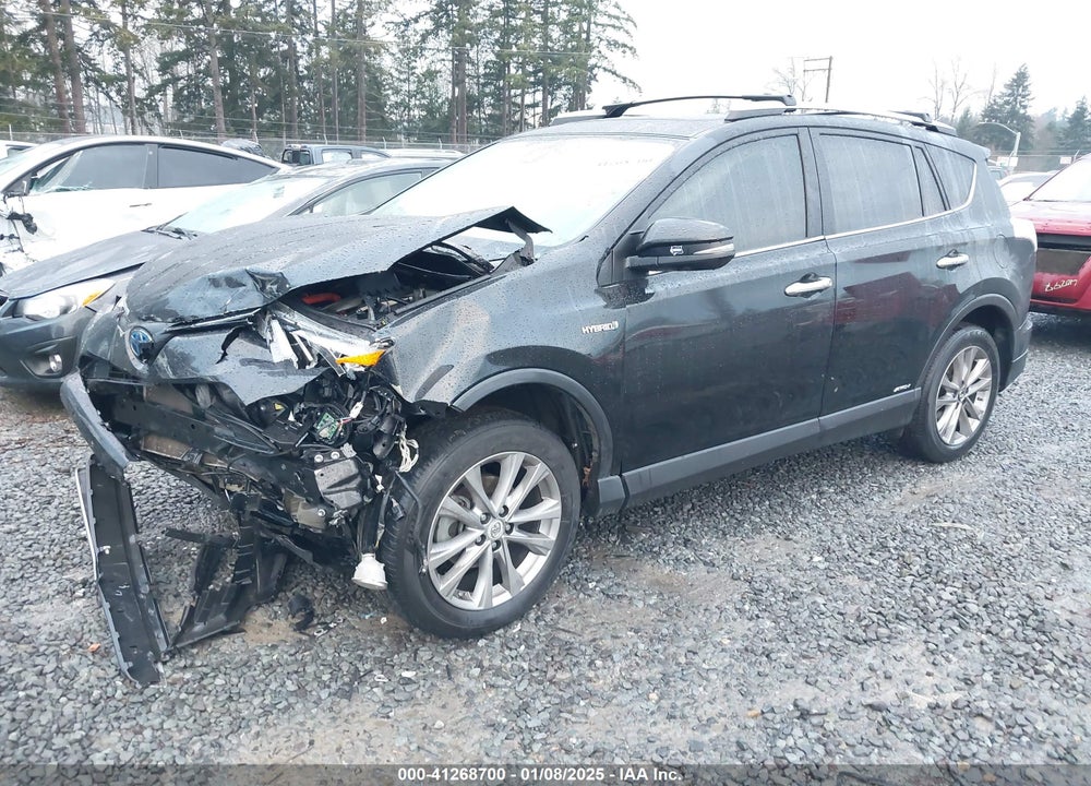 2018 TOYOTA RAV4 HYBRID LIMITED VIN: JTMDJREV9JD155079