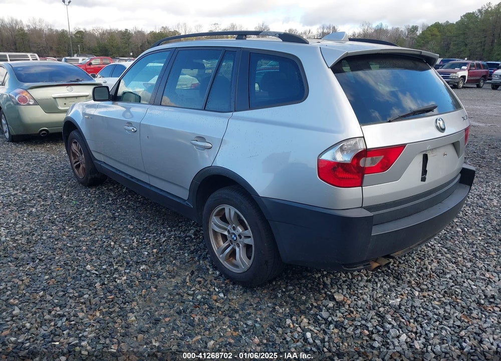 2004 BMW X3 3.0I VIN: WBXPA93444WA65182