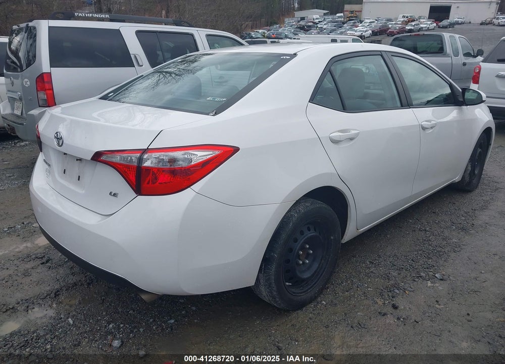 2014 TOYOTA COROLLA VIN: 2T1BURHE9EC036039