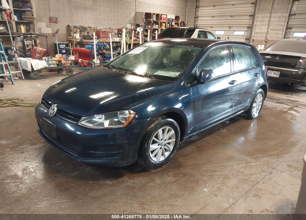 2017 VOLKSWAGEN GOLF VIN: 3VW117AU4HM070960