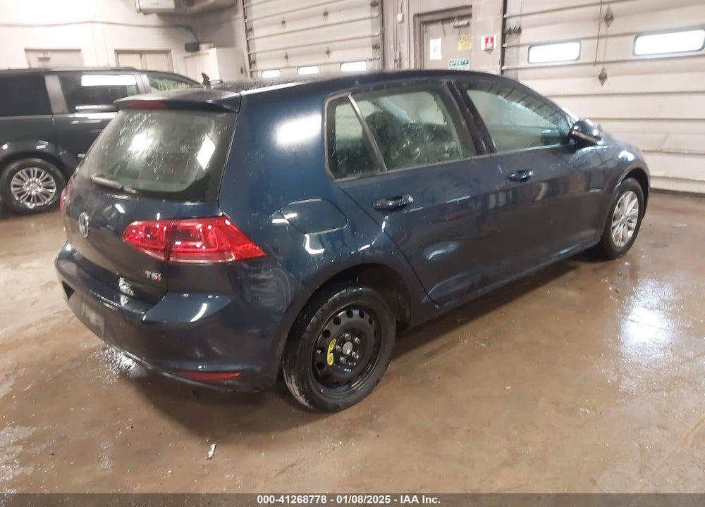 2017 VOLKSWAGEN GOLF VIN: 3VW117AU4HM070960