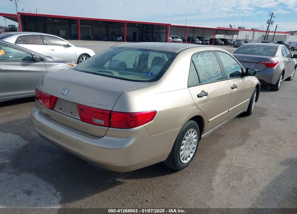 2005 HONDA ACCORD 2.4 DX VIN: 1HGCM56115A170773