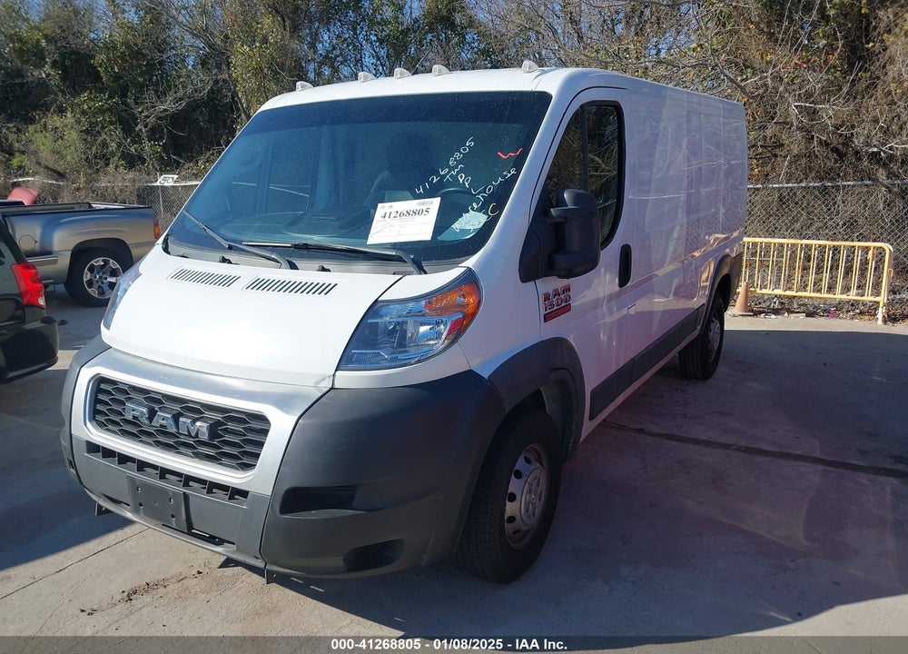 2018 RAM PROMASTER 1500 LOW ROOF 136 WB VIN: 3C6TRVAG0JE110770
