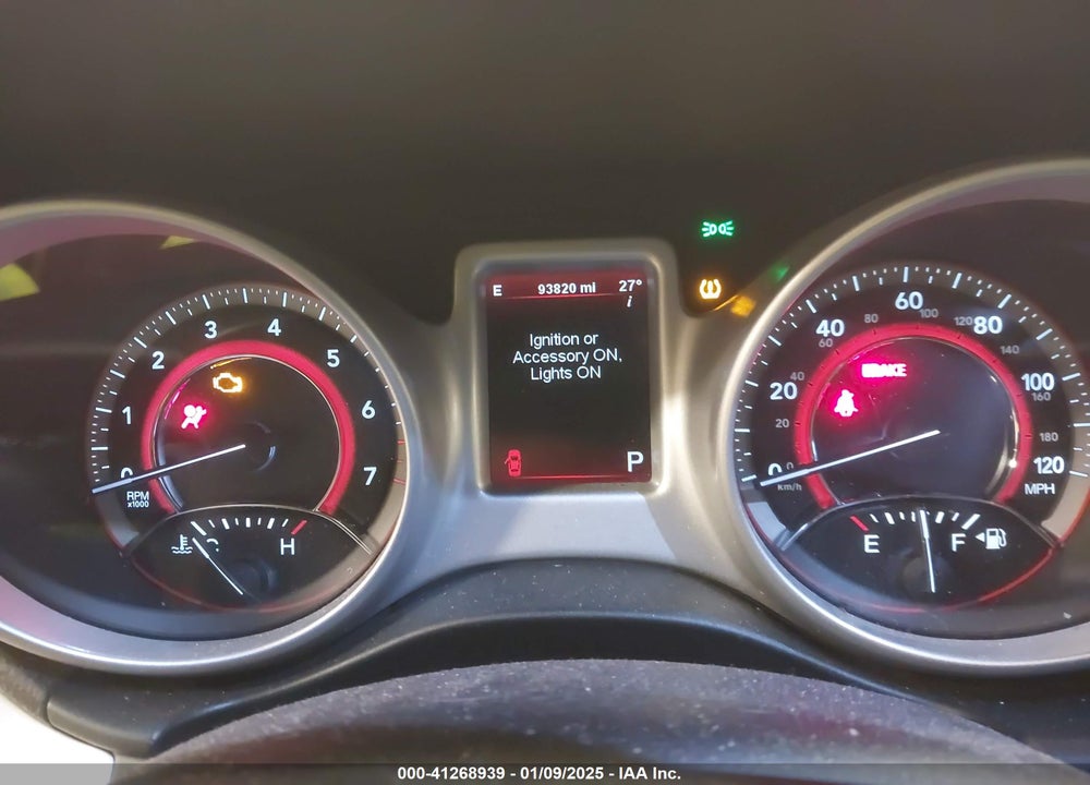 2011 DODGE JOURNEY MAINSTREET VIN: 3D4PG1FG8BT505264