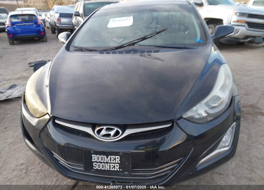 2014 HYUNDAI ELANTRA VIN: KMHDH4AE1EU146513