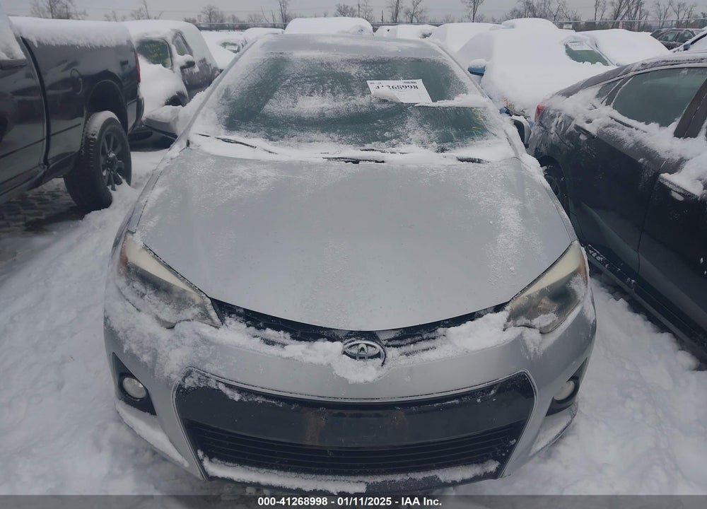 2015 TOYOTA COROLLA S PLUS VIN: 5YFBURHE4FP284247