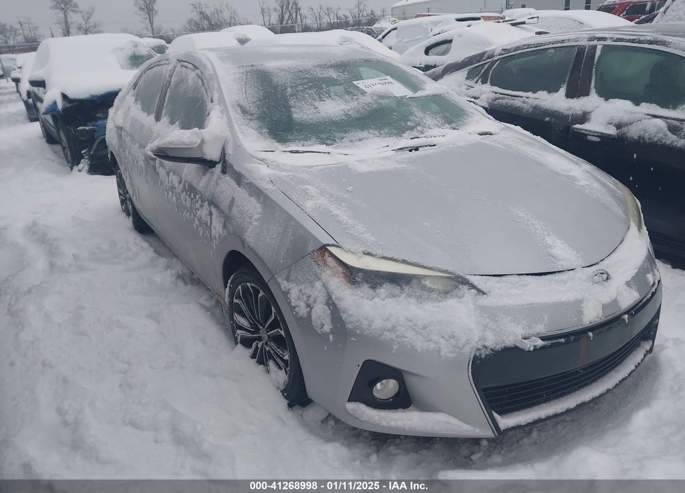 2015 TOYOTA COROLLA S PLUS VIN: 5YFBURHE4FP284247