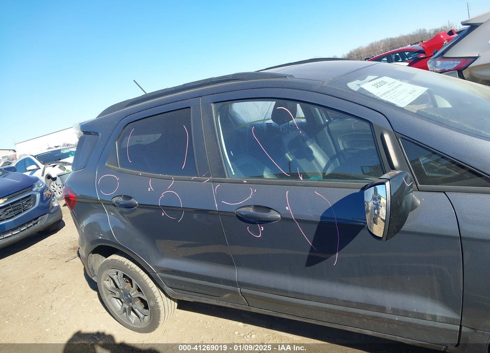 2019 FORD ECOSPORT SES VIN: MAJ6S3JL6KC251336