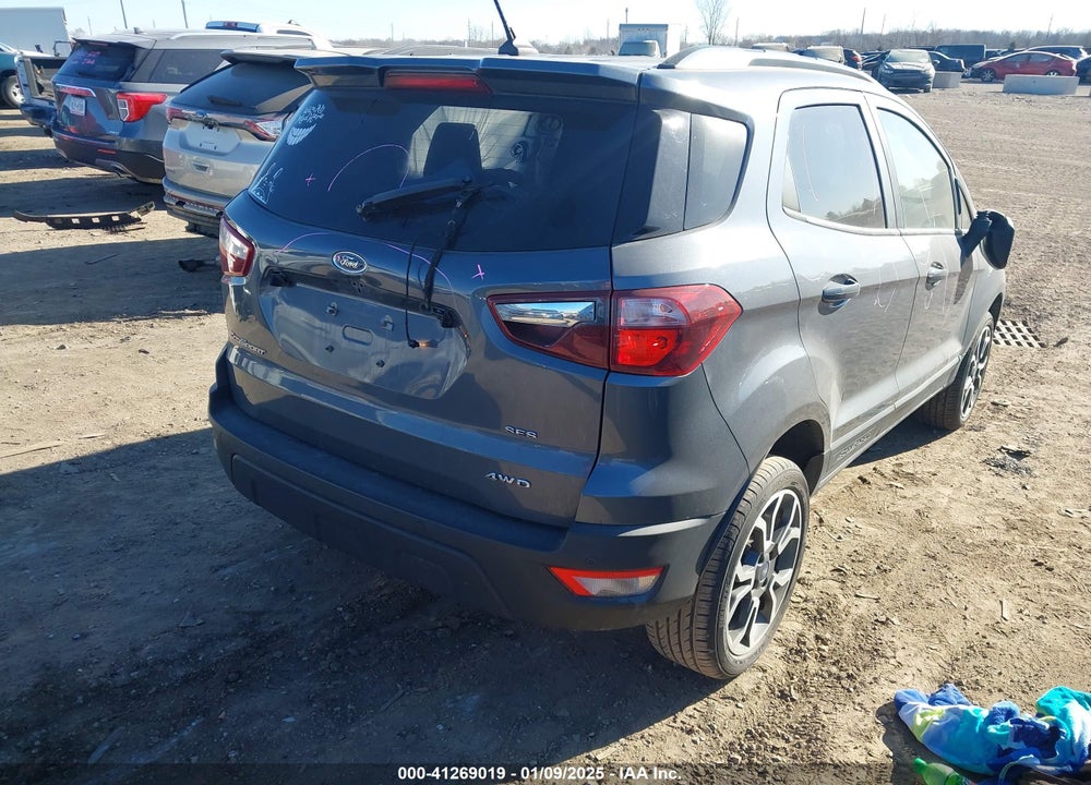 2019 FORD ECOSPORT SES VIN: MAJ6S3JL6KC251336