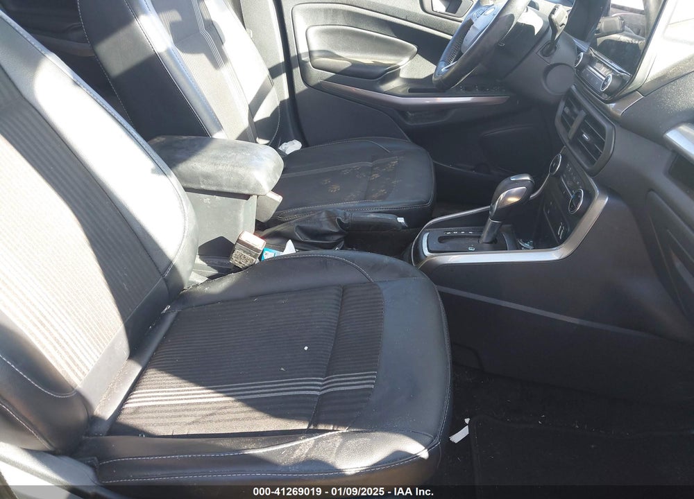 2019 FORD ECOSPORT SES VIN: MAJ6S3JL6KC251336