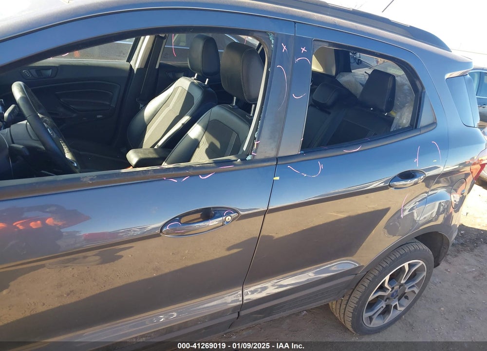 2019 FORD ECOSPORT SES VIN: MAJ6S3JL6KC251336