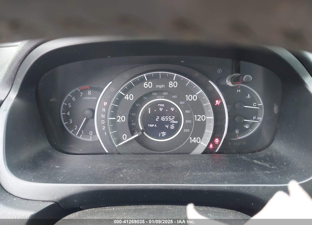 2012 HONDA CR-V EX-L VIN: JHLRM4H74CC012792