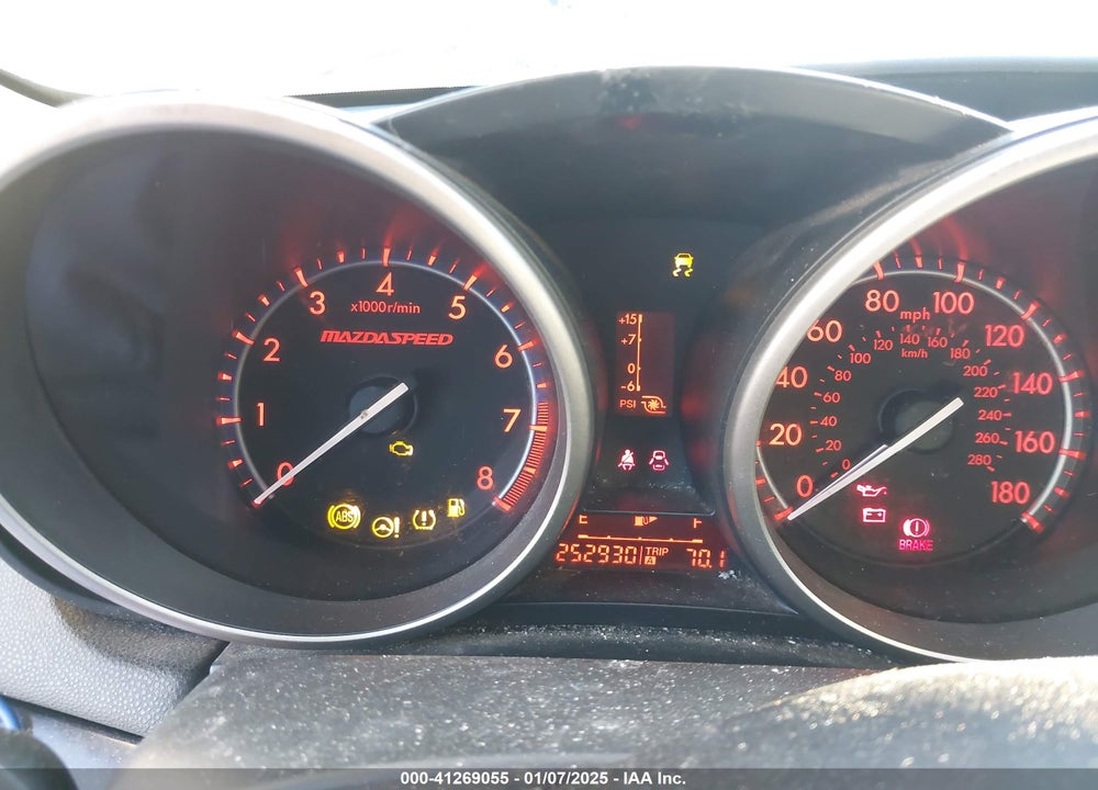 2010 MAZDA 3 SPEED3 SPORT VIN: JM1BL1H36A1171867
