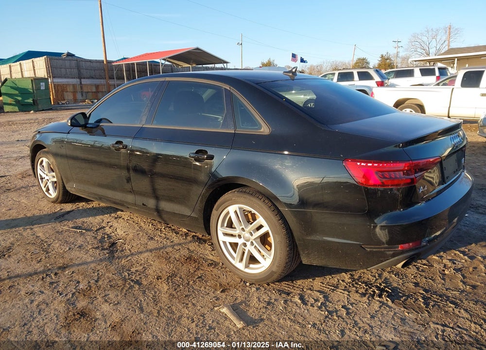 2017 AUDI A4 2.0T ULTRA PREMIUM VIN: WAUGMAF48HN057013