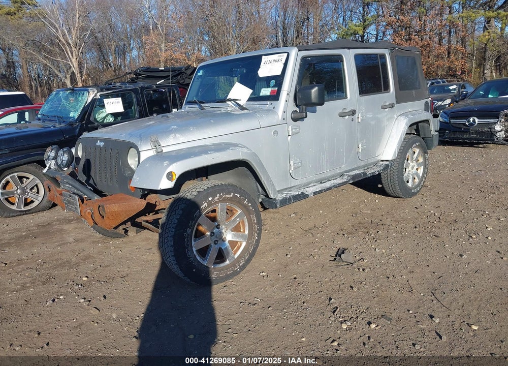 2007 JEEP WRANGLER UNLIMITED SAHARA VIN: 1J4GA59127L186048