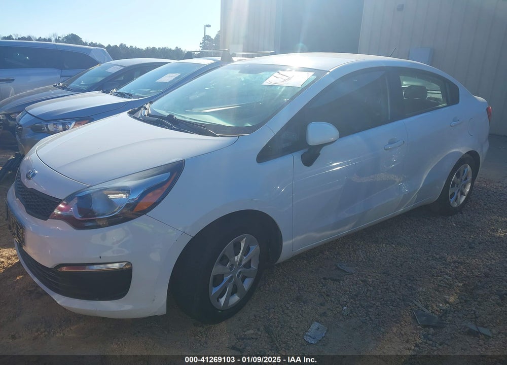 2016 KIA RIO VIN: KNADM4A34G6554782