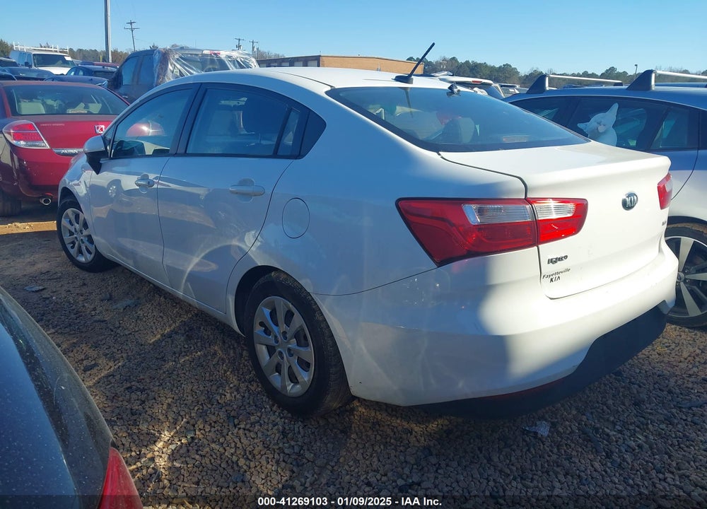 2016 KIA RIO VIN: KNADM4A34G6554782
