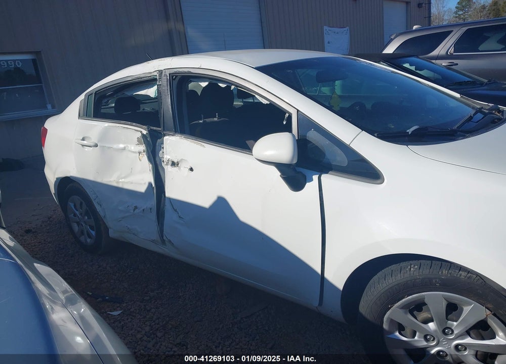 2016 KIA RIO VIN: KNADM4A34G6554782