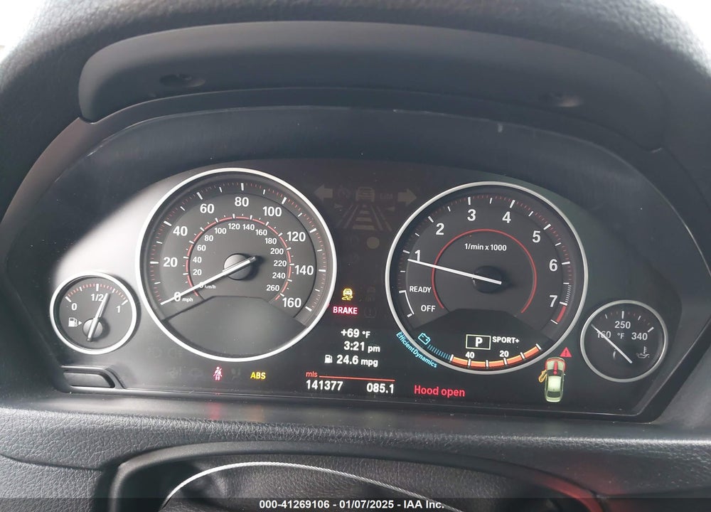 2013 BMW 328I VIN: WBA3A5G57DNP21334