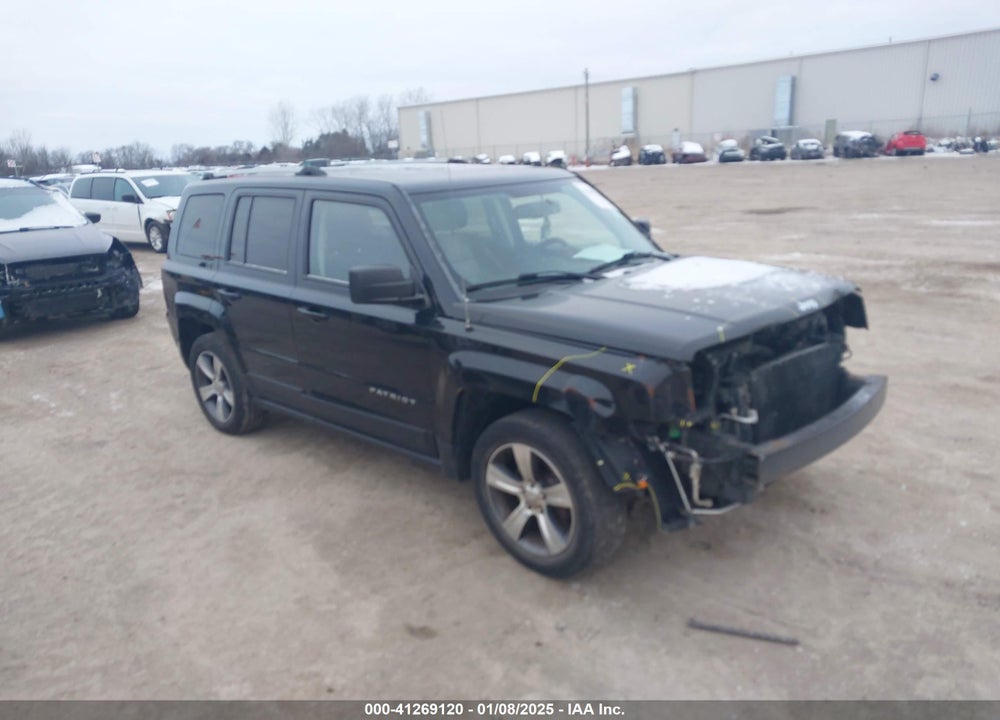 2016 JEEP PATRIOT HIGH ALTITUDE EDITION VIN: 1C4NJPFA1GD554372