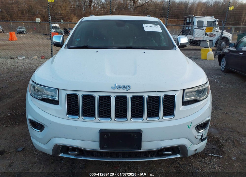 2014 JEEP GRAND CHEROKEE OVERLAND VIN: 1C4RJFCG2EC253990