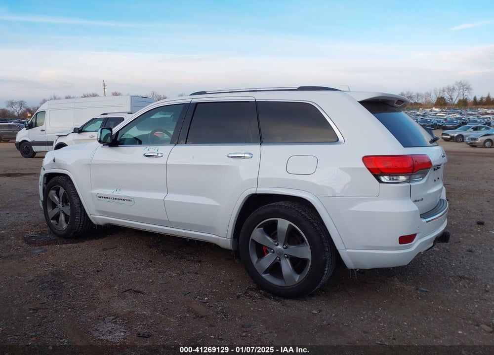 2014 JEEP GRAND CHEROKEE OVERLAND VIN: 1C4RJFCG2EC253990