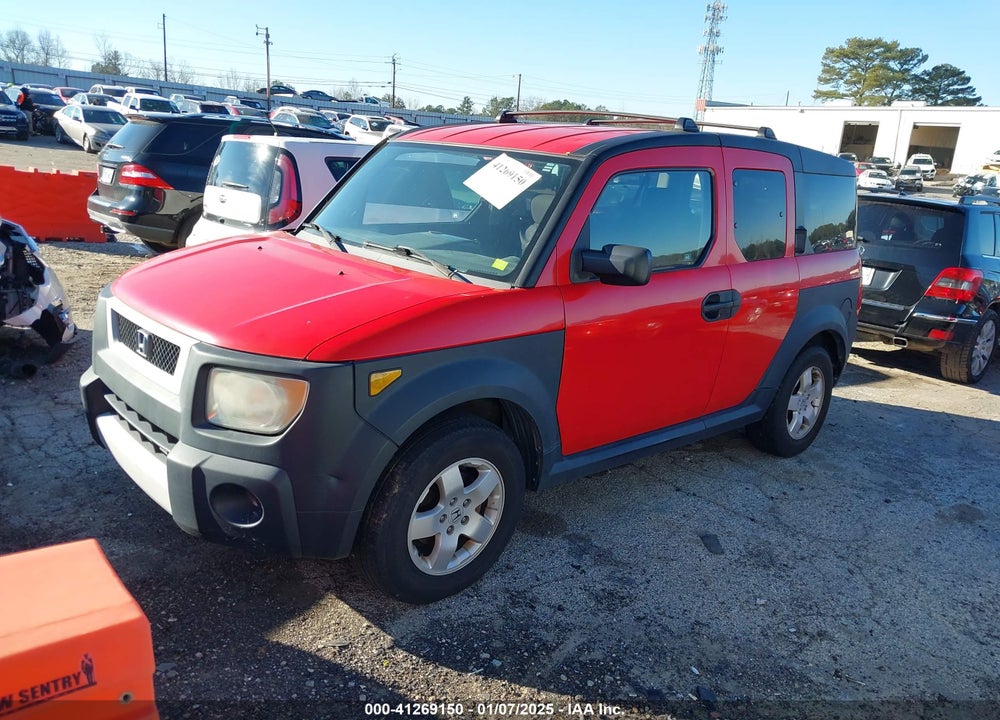 2005 HONDA ELEMENT EX VIN: 5J6YH18635L001931