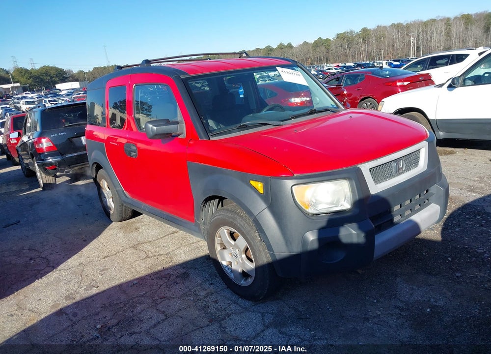 2005 HONDA ELEMENT EX VIN: 5J6YH18635L001931