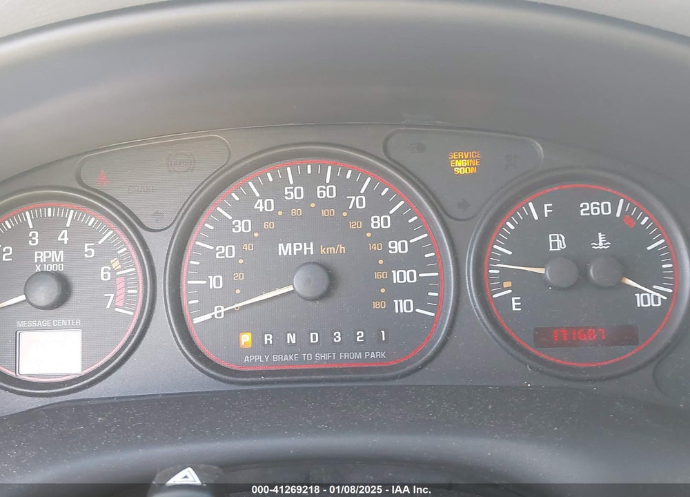 2002 PONTIAC MONTANA M16 W/1SA PKG. VIN: 1GMDX03E12D254313