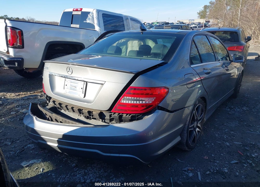 2013 MERCEDES-BENZ C 250 VIN: WDDGF4HBXDR297537