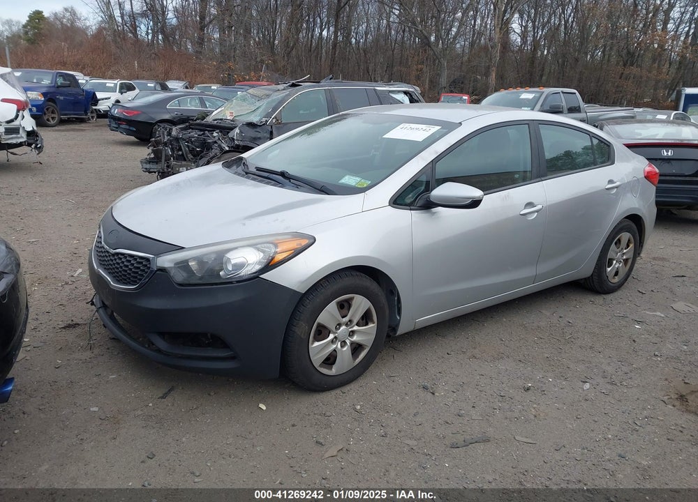 2016 KIA FORTE VIN: KNAFK4A6XG5445029