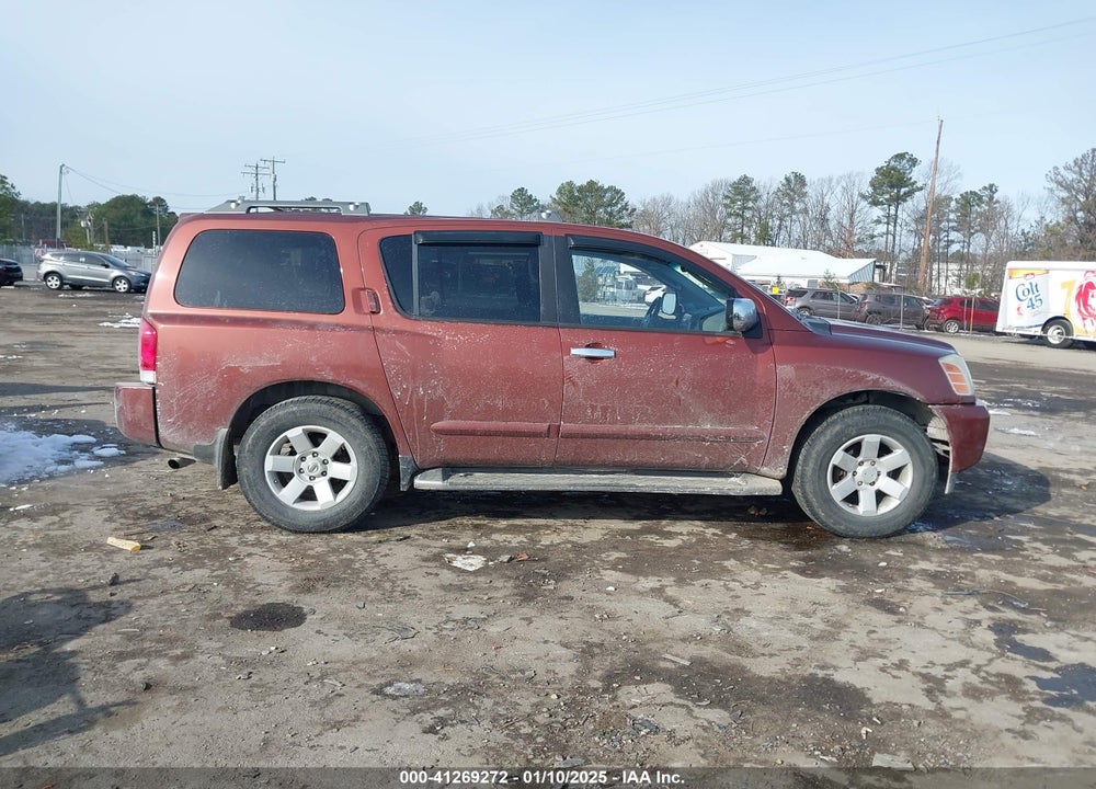2004 NISSAN PATHFINDER ARMADA LE VIN: 5N1AA08B24N701098