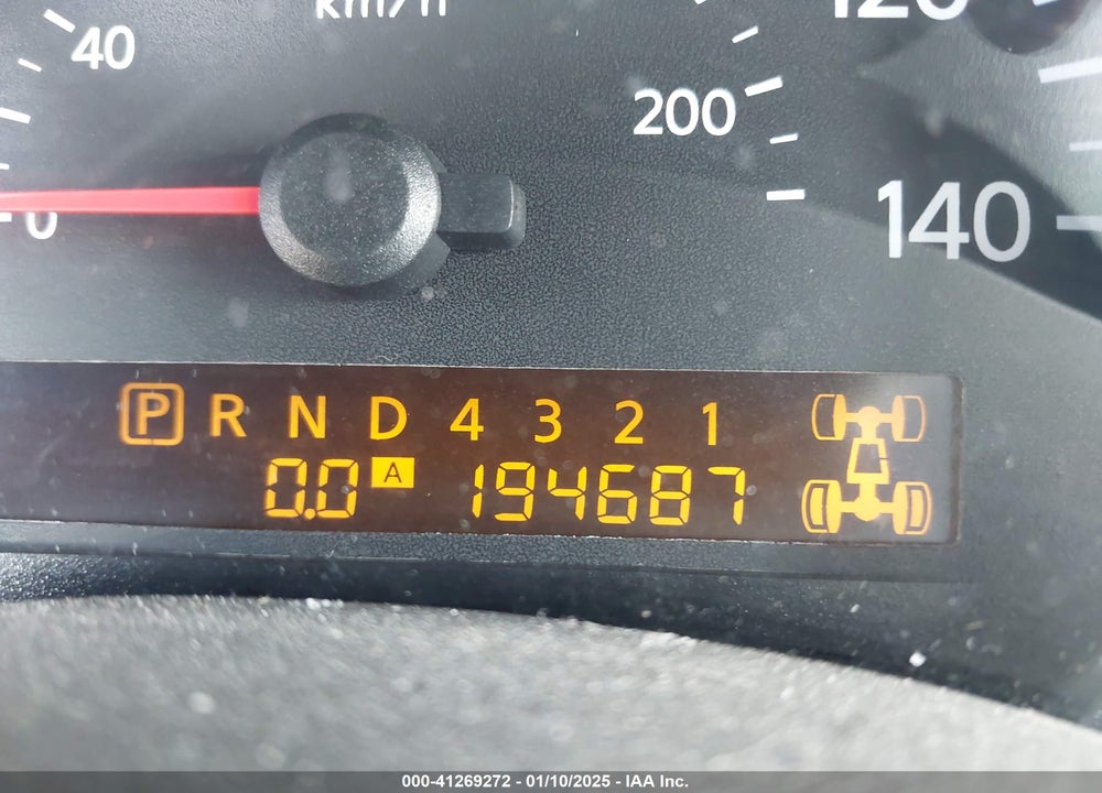 2004 NISSAN PATHFINDER ARMADA LE VIN: 5N1AA08B24N701098