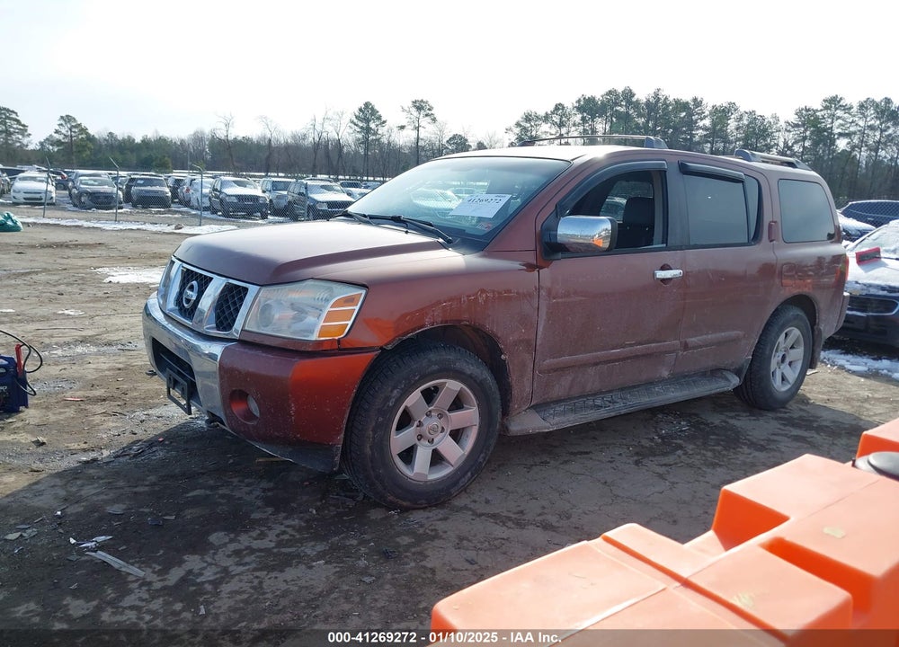 2004 NISSAN PATHFINDER ARMADA LE VIN: 5N1AA08B24N701098