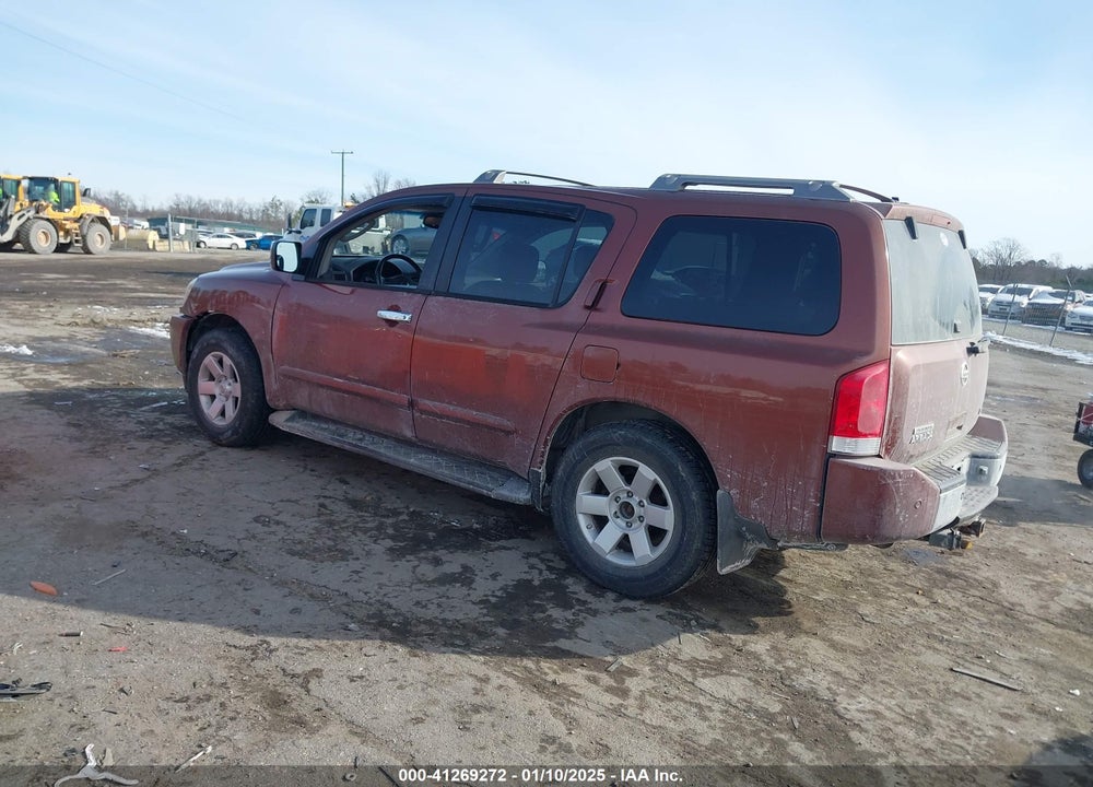 2004 NISSAN PATHFINDER ARMADA LE VIN: 5N1AA08B24N701098