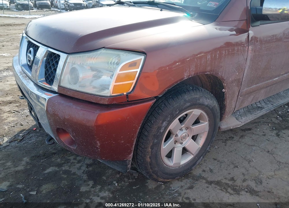 2004 NISSAN PATHFINDER ARMADA LE VIN: 5N1AA08B24N701098