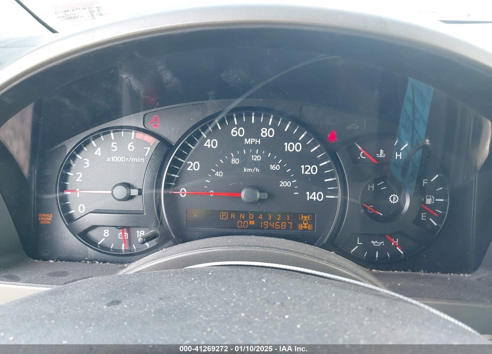 2004 NISSAN PATHFINDER ARMADA LE VIN: 5N1AA08B24N701098