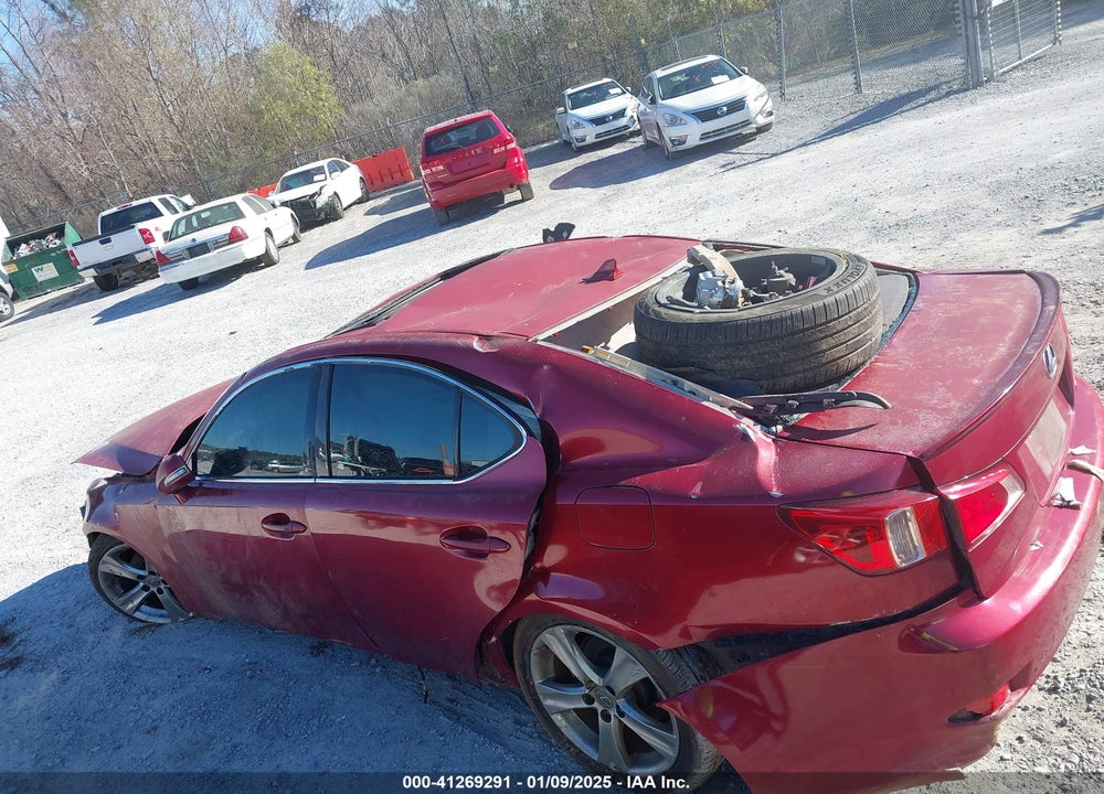 2011 LEXUS IS 250 VIN: JTHBF5C23B5135821