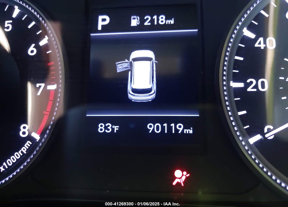2019 HYUNDAI SANTA FE SE VIN: 5NMS23AD1KH057980