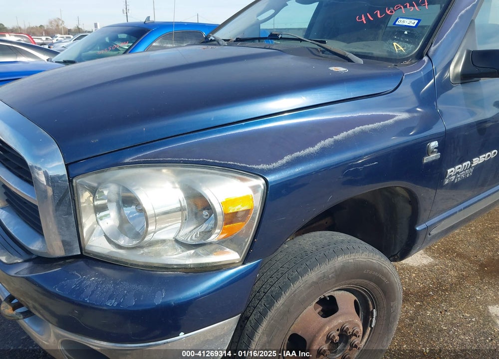 2006 DODGE RAM 3500 SLT/SPORT VIN: 3D7MX48C96G178924