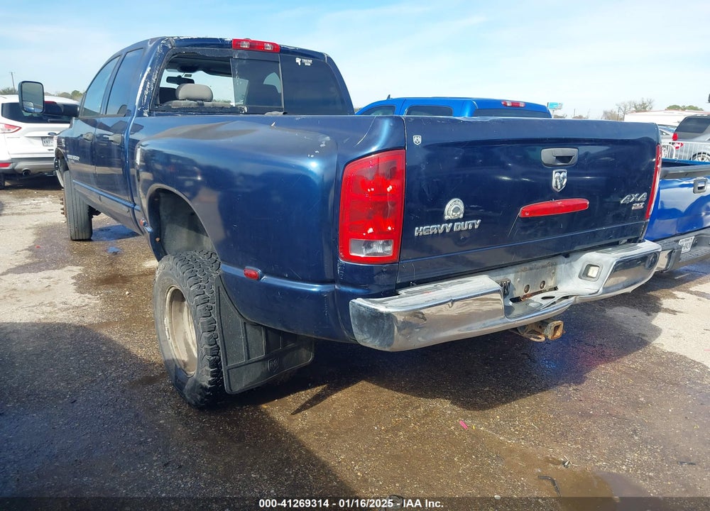 2006 DODGE RAM 3500 SLT/SPORT VIN: 3D7MX48C96G178924