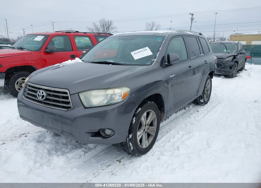2008 TOYOTA HIGHLANDER SPORT VIN: JTEES43A382073810