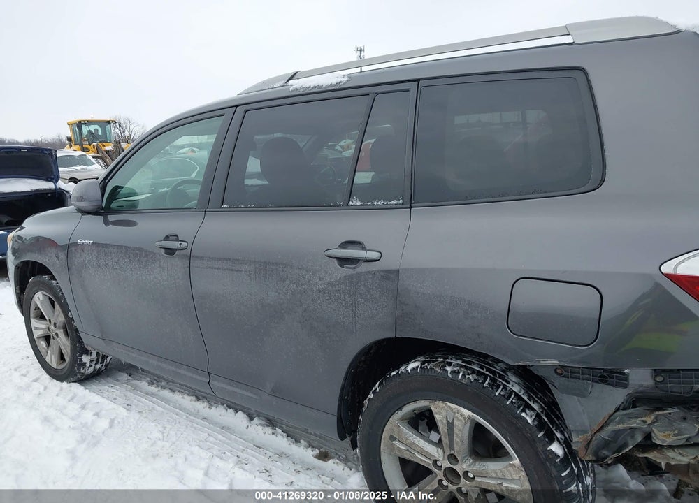 2008 TOYOTA HIGHLANDER SPORT VIN: JTEES43A382073810